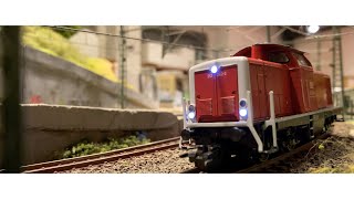 Fahrvideo BR 212 Epoche V und Epoche III, DHG 700, Märklin 33723, 3372, 29511