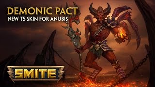 SMITE - New T5 Skin for Anubis - Demonic Pact