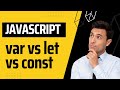 JavaScript | Difference between var, let and const