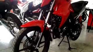 Walk Around HONDA CB 110 red