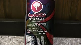 Oluttesti: Salama Brewing Neon Beast Citra Neipa