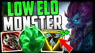Trundle LOW ELO MONSTER - How to Play Trundle & Carry for Beginners Season 14 -