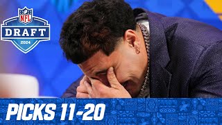 Picks 11-20: Another QB & Finally Some Defense! | 2024 NFL Draft
