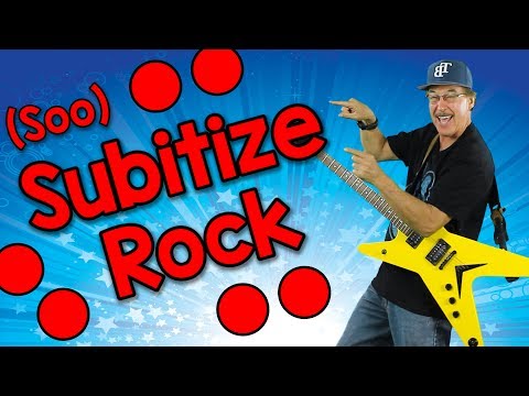 Subitize Rock Soo Bi Tize Math Song For Kids Jack Hartmann