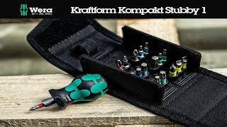 Wera + The Gioi Moi JSC | Kraftform Kompakt Stubby 1 | Wera 05057471001