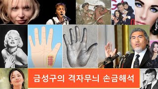 금성구의 격자무늬 손금해석