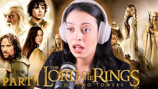 GOT FAN WATCHES *The Lord of the Rings: The Two Towers (2002)*| First Time Reaction | Part 1/2