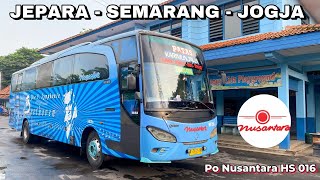 SATU SATUNYA BUS YANG MASH BERTAHAN DI RUTE JEPARA JOGJA‼️🤗 TRIP NUSANTARA PATAS HS 016 KarimunJawa