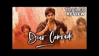Dear Comrade 2020 Official Hindi Dubbed Trailer Review   Vijay Devarakonda, Rashmika, Shruti