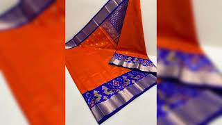 👑 Mangalagiri pure Handloom Kuppadam Pattu Sarees 👑Rs. 5299 only