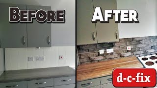 HOW TO APPLY D-C-FIX | BUDGET KITCHEN MAKEOVER | CREATE YOUR WORLD