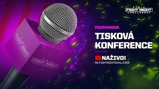 🔴 POZÁPASOVÁ TISKOVÁ KONFERENCE: FIGHT NIGHT CHALLENGE 8