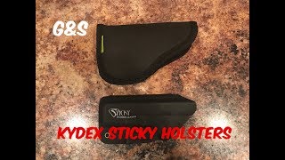 Kydex Sticky Holsters- Better than regular sticky holsters?