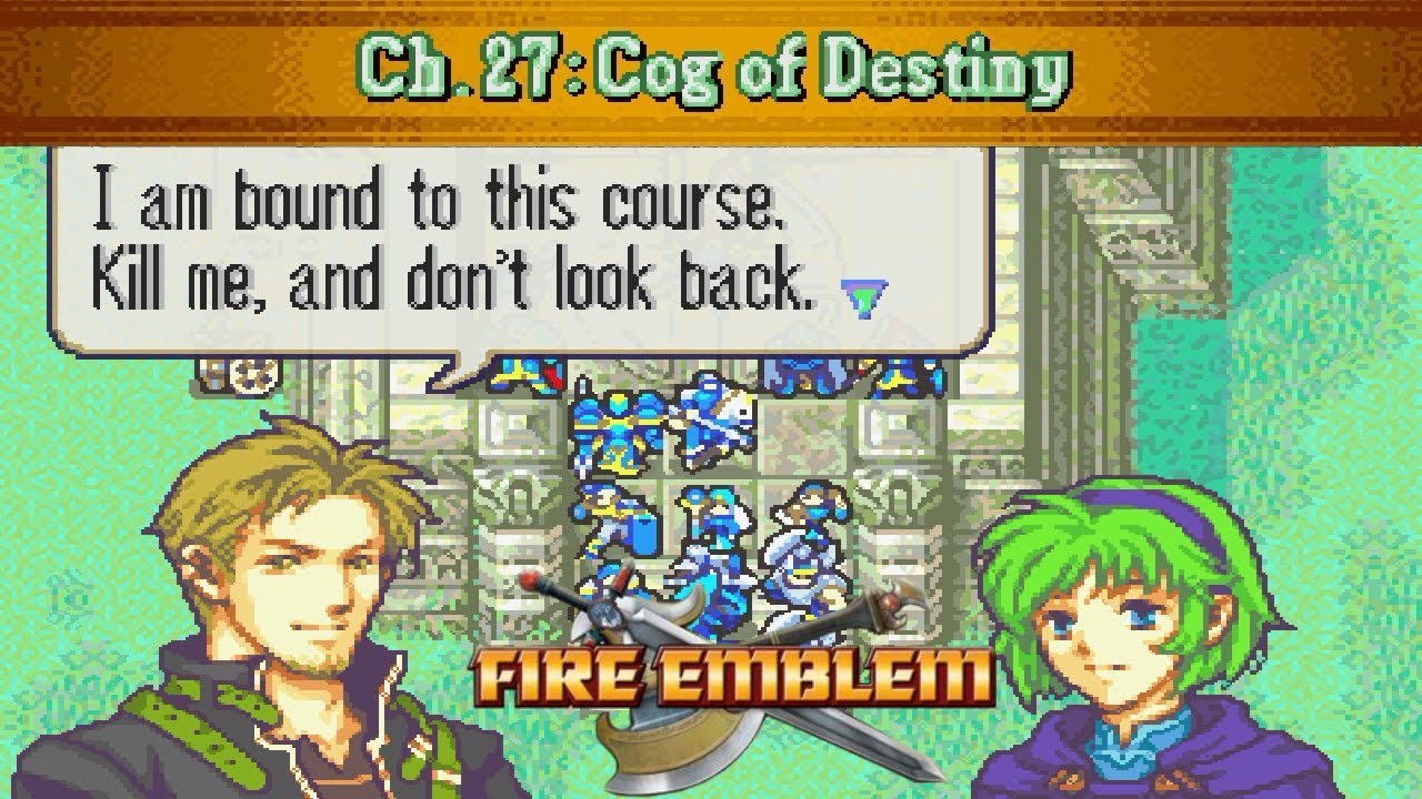 Fire Emblem: The Blazing Blade (Cutscenes) (Chapter 27 {B}) - YouTube