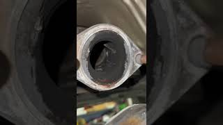 2016 Kia Soul with clogged Catalytic Converter #kia #automobile #kiasoulclub #kiacars #mechanic