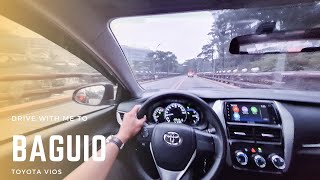 DRIVE WITH ME TO BAGUIO (Marcos Highway) I Toyota Vios 4k POV drive