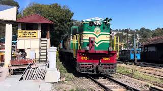 Nilgiri Mountain Railway - UAM MTP Passenger arriving at Coonoor Railway Station! #indianrailways