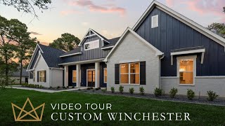 Touring this Stunning Custom Home by Royal Texan Homes. A Custom Winchester Floorplan