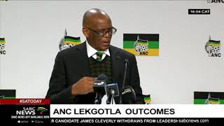 ANC Lekgotla outcomes indicate swift move to reduce unemployment