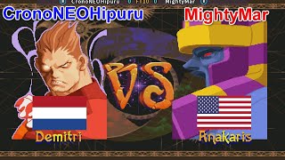 Vampire Savior: The Lord of Vampire - CronoNEOHipuru vs MightyMar FT10