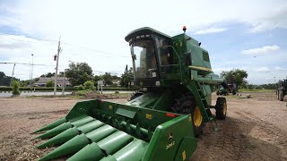 Hello Thailand! Introducing John Deere's C120 Combine for Your Multicrop Harvesting Needs