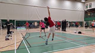 Québec Junior Nov 2024 FINALE GD U15 Anca Theodora Busoi/Catherine Zhang vs Yishen Shen/Jenna Sun