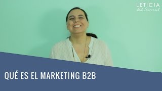 Que es marketing B2B