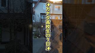 カナダ高校留学生の1日🇨🇦🏫【学校編】 #カナダ留学 #jk #vlog