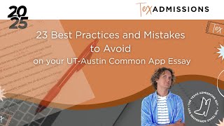 23 UT-Austin Common App Essay Best Practices and Mistakes to Avoid