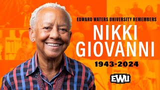 Nikki Giovanni – Stay Woke: The President's Distinguished Speaker Series – Edward Waters University