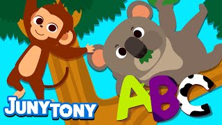 Alphabet Animals | Phonics Song | ABC Animals | Alphabet Songs for Kids | Learn Engilsh | JunyTony