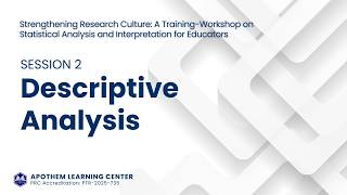 Session 2 Descriptive Analysis