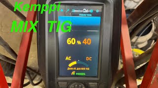 Про MIX TIG на примере аппарата Kemppi Master TIG 335.