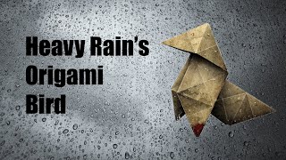 Heavy Rain's Origami Bird Tutorial