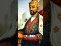 The 10 Greatest Conquerors in History #shorts #viral #trending #history #conqueror