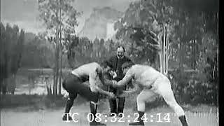 Early Catch Wrestling Ringkampfrekord 1906