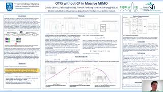 SFI Summit 2022: Danilo Lelin Li (TCD) 'OTFS without CP in massive MIMO'