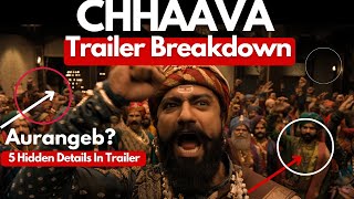 CHHAVA Trailer Review And Breakdown | Chhaava | Vicky Kaushal | Hidden Details