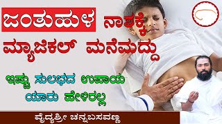 ಜಂತುಹುಳ  ಮನೆಮದ್ದು | Effective Home Remedy For Stomach Worms Kannada | Janthuhulu