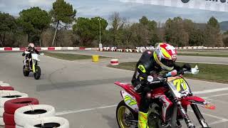 Supermoto Training with Dani Pedrosa Spain 2020 preparation Coach to Top