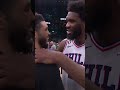 Tatum & Embiid SHARE A MOMENT after Game 7👀 #shorts