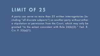 Civil Procedure tutorial: A Survey of Discovery Tools - Part 1 | quimbee.com