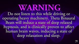 Deep Sleep|Third Eye Chakra| 432Hz|Binaural Beats| Black Screen for 8Hrs Deep Stress Clensing