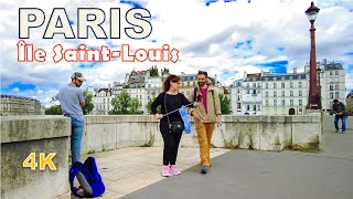 PARIS, FRANCE, Around Île Saint-Louis - Walking tour 2021
