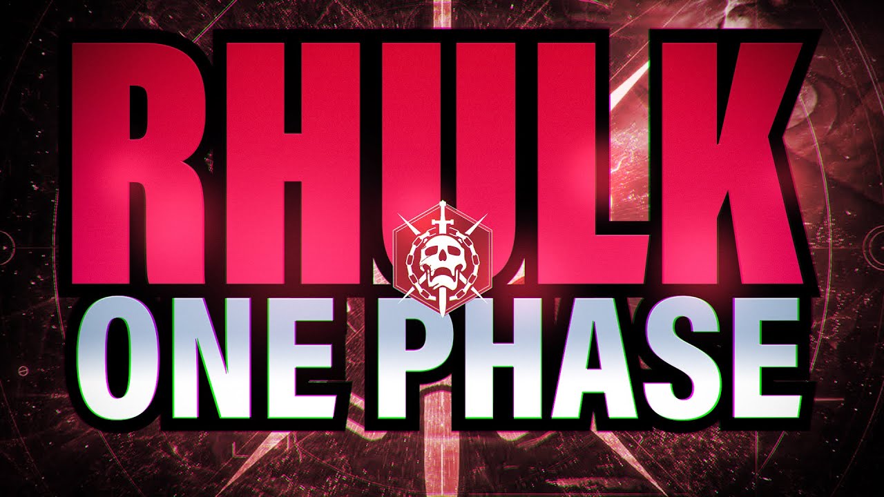 ONE PHASE RHULK, DISCIPLE OF THE WITNESS - Destiny 2 Witch Queen - YouTube