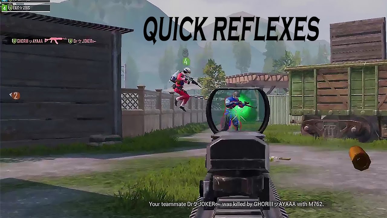 Quick Reflexes M416 Pubg Mobile Youtube