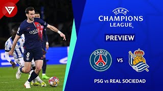 🔴 PSG vs REAL SOCIEDAD - UEFA Champions League 2023/24 Round of 16 Leg 1 Preview✅️ Highlights❎️