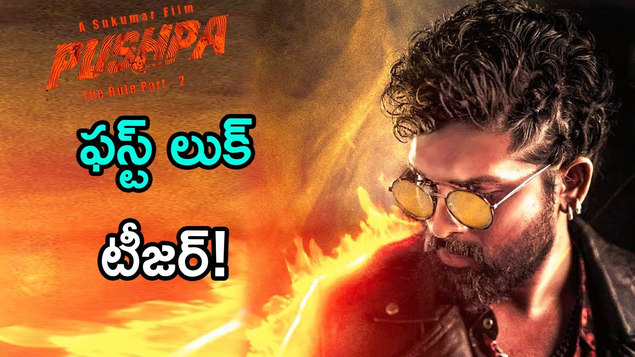 Pushpa 2 The Rule First Look Teaser | #Pushpa2FirstLook | Allu Arjun ...