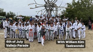 2022 Vallejo Parade with William Kim TKD