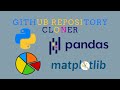 Github Repository Cloner - Python - Pandas | Matplotlib